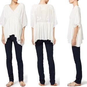 Free People White Blouse